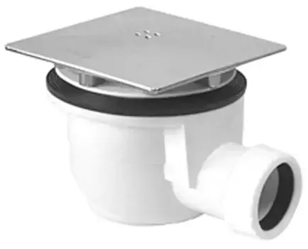 Сифон для поддона «PlastBrno» EWE0842 хром с пробкой