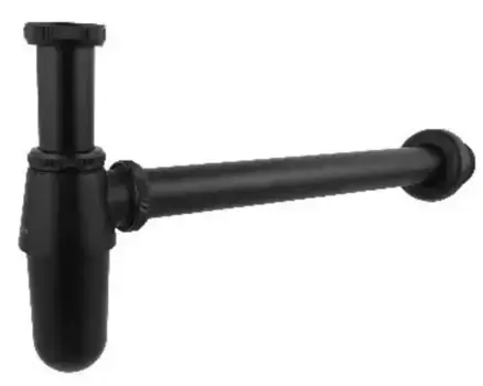 Сифон для раковины «Акватек» AQ6011MB чёрный