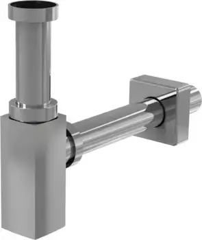 Сифон для раковины «AlcaPlast» A401 хром