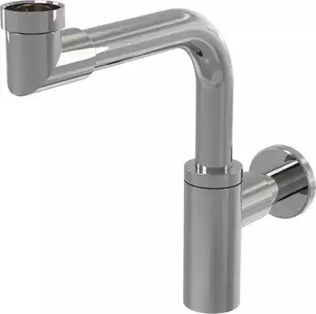 Сифон для раковины «AlcaPlast» A403 хром