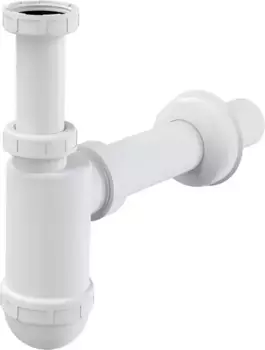 Сифон для раковины «AlcaPlast» A430 белый
