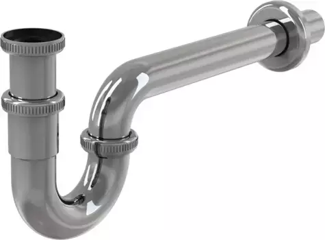 Сифон для раковины «AlcaPlast» A432 хром