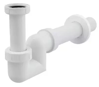 Сифон для раковины «AlcaPlast» A45F-DN32 белый