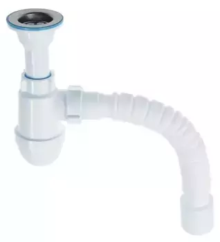 Сифон для раковины «АНИпласт» C2015 белый