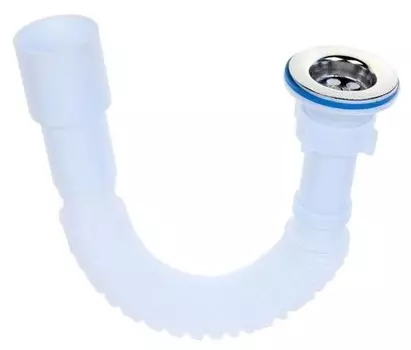 Сифон для раковины «АНИпласт» G206 белый
