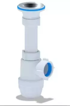 Сифон для раковины «АНИпласт» Юнг BM1000 белый