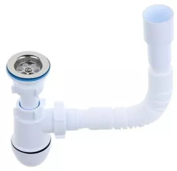 Сифон для раковины «АНИпласт» С0115 белый
