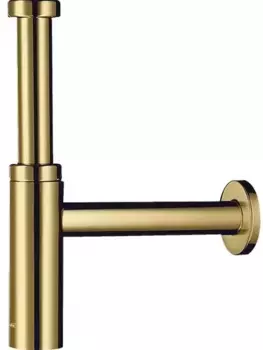 Сифон для раковины «Hansgrohe» Flowstar S 52105990 полированное золото