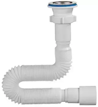 Сифон для раковины «Orio» А-30135 1 1/2"х 40/50 нержавеющая сталь