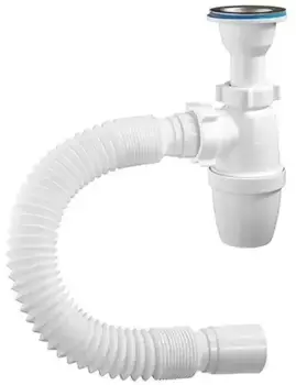 Сифон для раковины «Orio» А-32018 1 1/2"х40 нержавеющая сталь