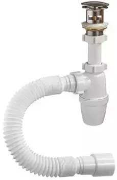 Сифон для раковины «Orio» А-3203 1 1/4 х 40 хром