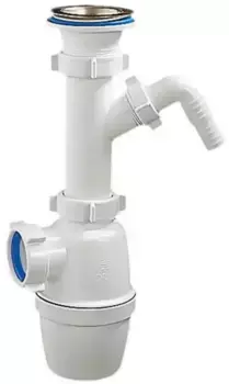 Сифон для раковины «Orio» А-4005 1 1/2"х40 нержавеющая сталь