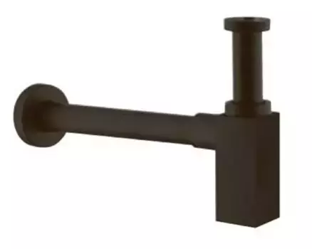 Сифон для раковины «Paini» Dax-R 84PZ849 матовый черный