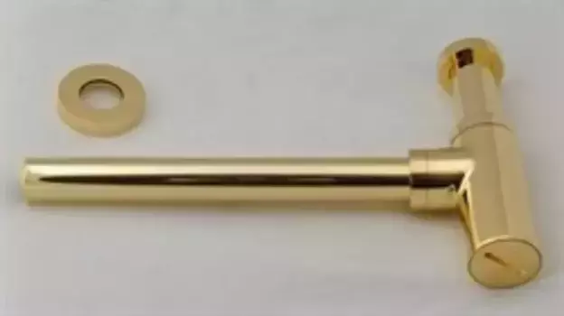 Сифон для раковины «Remer» Minimal 958LDO золото