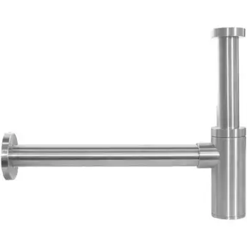 Сифон для раковины «Remer» SS958L матовый хром