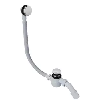 Сифон для ванны слив-перелив «Excellent» Moli ARIN.3210CR перелив 100 см хром Клик-клак