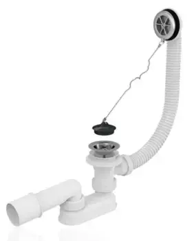 Сифон для ванны слив-перелив «Koller Pool» A501 перелив 57 см хром