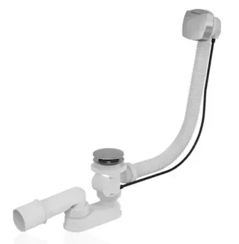 Сифон для ванны слив-перелив «Koller Pool» A51CRM перелив 57 см хром