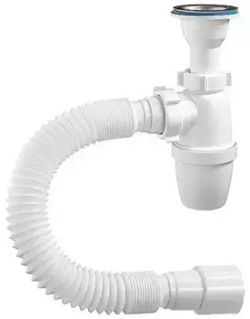 Сифон умыв бут лит/вып 1 1/4"x40 гофр 40х40/50 нерж/сетка Орио А-32089 А-32089 · А, Orio, А-32089