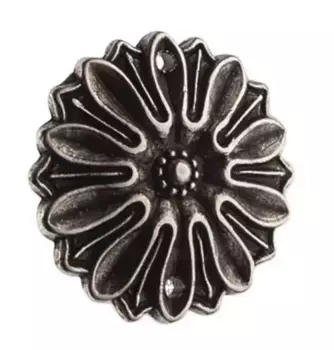 Сменный элемент для зеркала «Opadiris» декоративная накладка на отверстие под светильник серебро