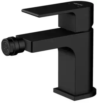 Смеситель для биде «Акватек» Лира AQ1418MB чёрный матовый