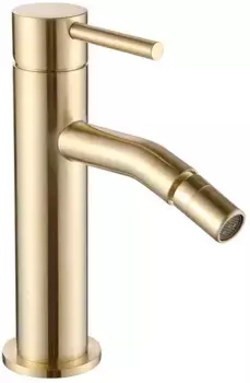 Смеситель для биде «AQUAme» Siena AQM6216BG шлифованное золото