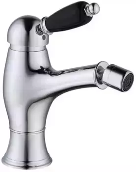 Смеситель для биде «Caprigo» Adria Uno Black Edition 02B-533-crm с донным клапаном хром