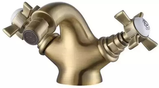 Смеситель для биде «Caprigo» Bristol 21-530-vot с донным клапаном бронза