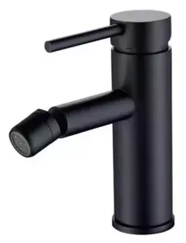 Смеситель для биде «Caprigo» Don 53-030-NER с донным клапаном чёрный матовый