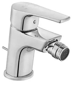 Смеситель для биде «E.C.A.» Niobe 102110196EX с донным клапаном хром