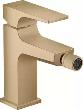 Смеситель для биде «Hansgrohe» Metropol 32520140 с донным клапаном шлифованная бронза