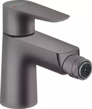 Смеситель для биде «Hansgrohe» Talis E 71720340 с донным клапаном шлифованный чёрный хром