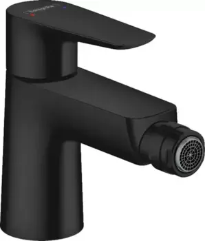 Смеситель для биде «Hansgrohe» Talis E 71720670 с донным клапаном чёрный матовый