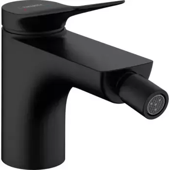 Смеситель для биде «Hansgrohe» Vivenis 75200670 с донным клапаном чёрный матовый