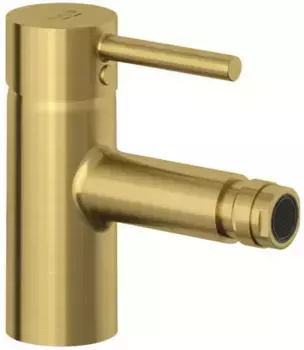 Смеситель для биде «Kludi» Bozz 38533N076 с донным клапаном брашированное золото