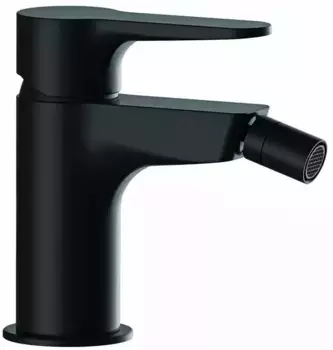 Смеситель для биде «Mariani» Winter A14493WN12 с донным клапаном чёрный матовый