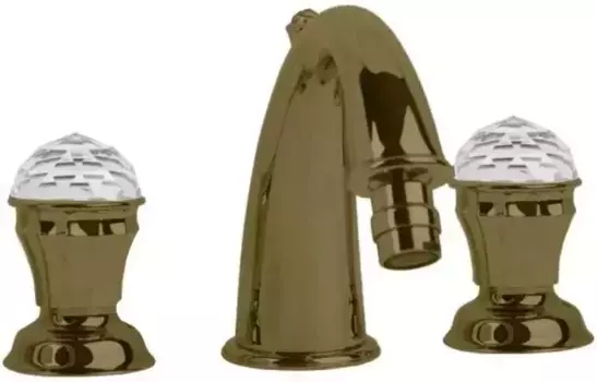 Смеситель для биде «Migliore» Korona ML.KRN-4725.BR с донным клапаном бронза