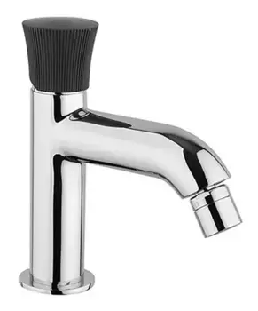 Смеситель для биде «Paini» Domus 18CR304PZ хром/чёрный матовый