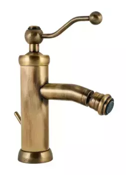 Смеситель для биде «Paini» Duomo 88F33062SKM с донным клапаном старая бронза