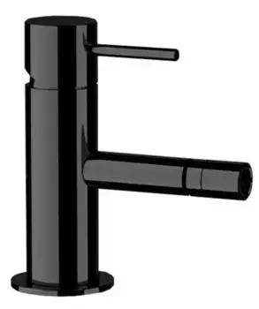 Смеситель для биде «Remer» X-Style X21CFP брашированный чёрный хром