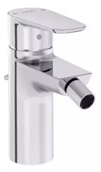 Смеситель для биде «Vitra» Flow Soft A43054EXP с донным клапаном хром