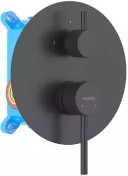 Смеситель для душа «Акватек» Европа AQ1346MB чёрный матовый