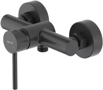Смеситель для душа «Акватек» Европа AQ1360MB чёрный матовый