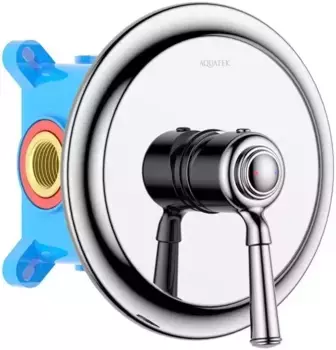 Смеситель для душа «Акватек» Классик AQ1566CR хром