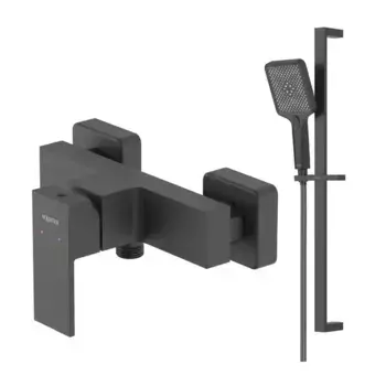 Смеситель для душа «Акватек» Либра AQ1632MB черный матовый