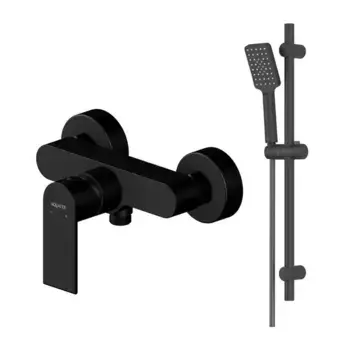 Смеситель для душа «Акватек» Лира AQ1432MB черный матовый