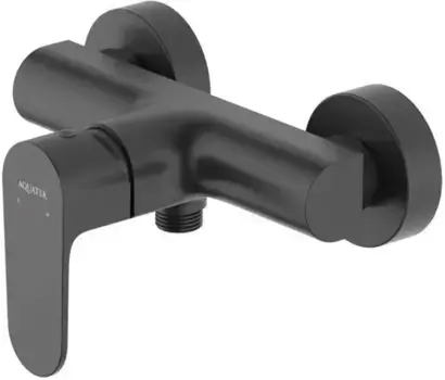 Смеситель для душа «Акватек» Оберон AQ1260MB чёрный матовый