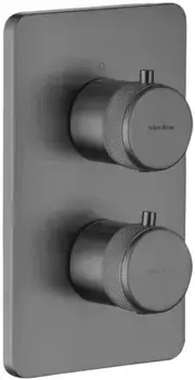 Смеситель для душа «Allen Brau» Priority V.2 5.31213-MG с термостатом брашированный графит