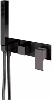 Смеситель для душа «Cezares» PORTA-VDM2-NOP чёрный матовый