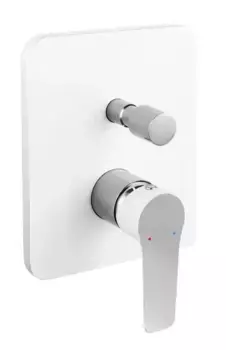 Смеситель для душа «Ferro» Adore BDR7P белый/хром